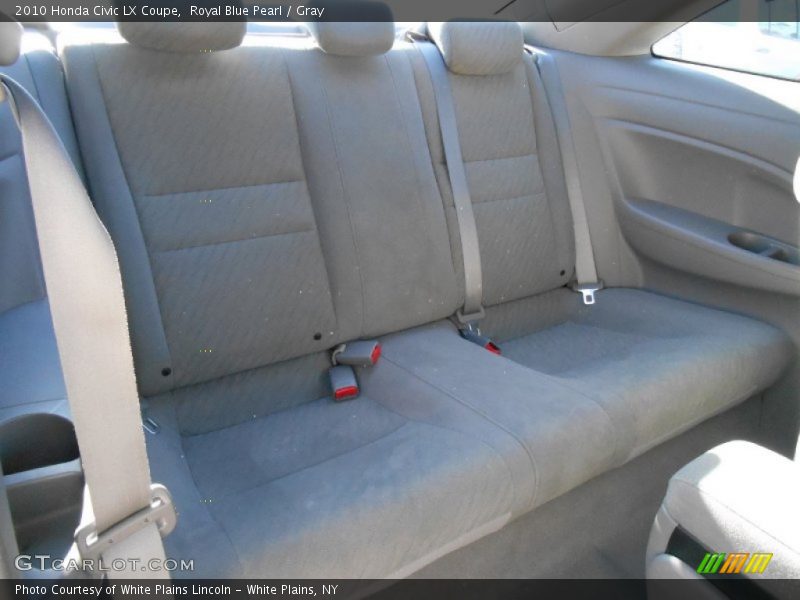Royal Blue Pearl / Gray 2010 Honda Civic LX Coupe
