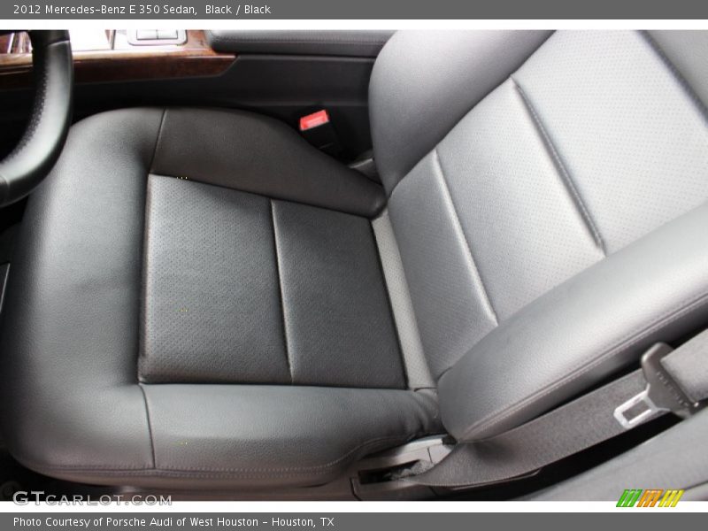 Black / Black 2012 Mercedes-Benz E 350 Sedan