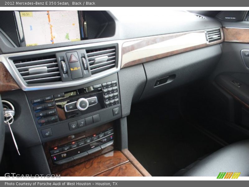Black / Black 2012 Mercedes-Benz E 350 Sedan