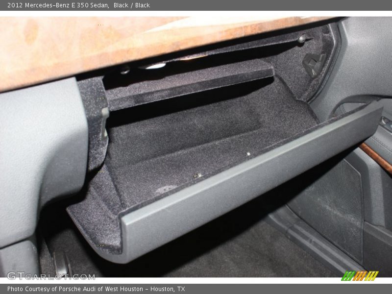 Black / Black 2012 Mercedes-Benz E 350 Sedan