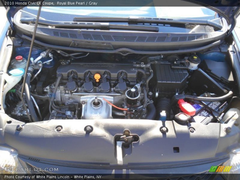 Royal Blue Pearl / Gray 2010 Honda Civic LX Coupe