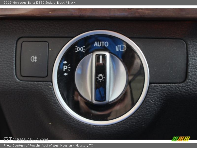 Black / Black 2012 Mercedes-Benz E 350 Sedan