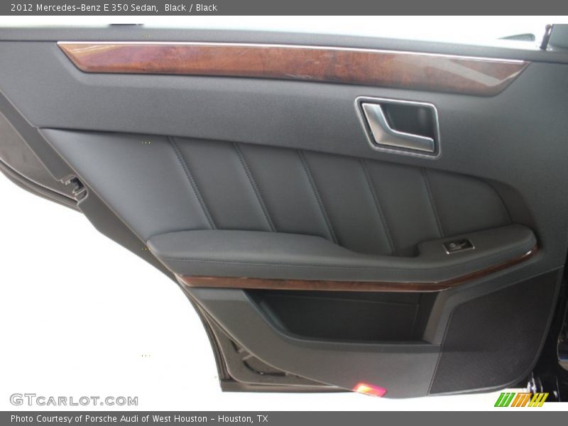 Black / Black 2012 Mercedes-Benz E 350 Sedan