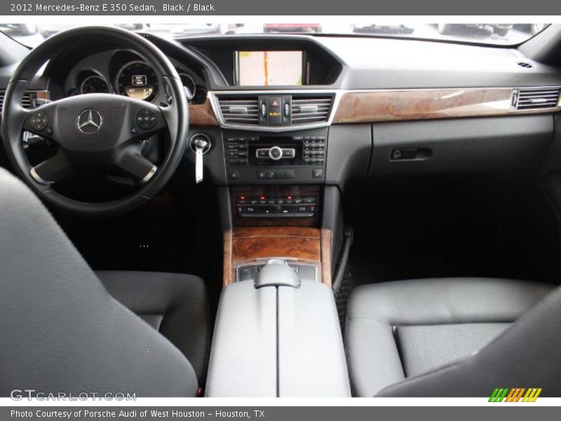 Black / Black 2012 Mercedes-Benz E 350 Sedan