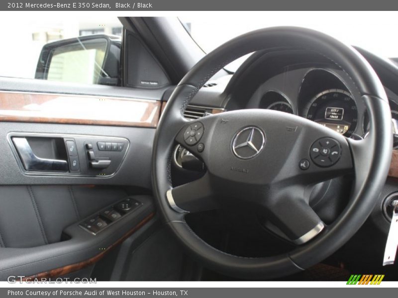 Black / Black 2012 Mercedes-Benz E 350 Sedan