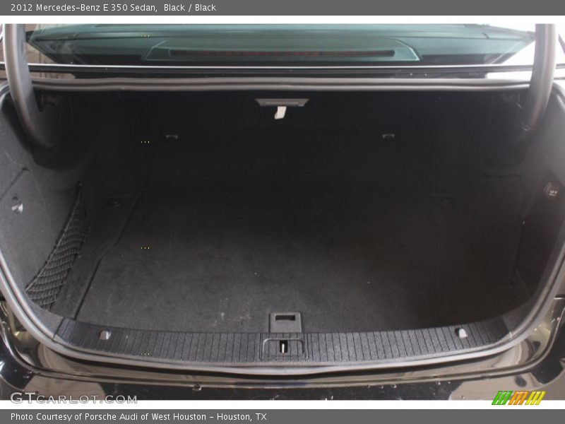 Black / Black 2012 Mercedes-Benz E 350 Sedan