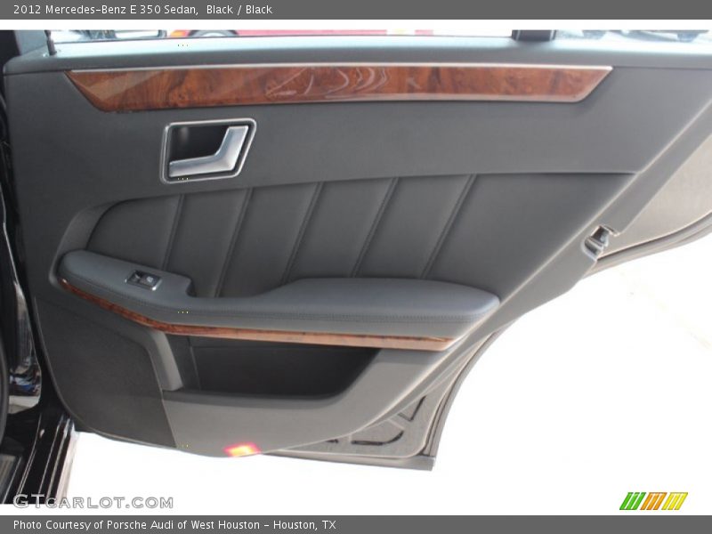 Black / Black 2012 Mercedes-Benz E 350 Sedan
