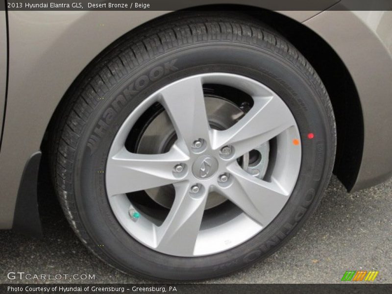 Desert Bronze / Beige 2013 Hyundai Elantra GLS