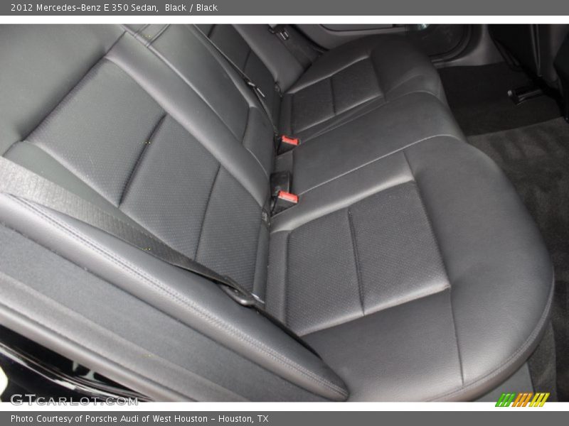 Black / Black 2012 Mercedes-Benz E 350 Sedan