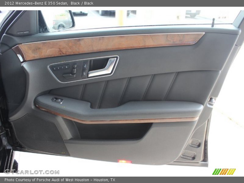 Black / Black 2012 Mercedes-Benz E 350 Sedan