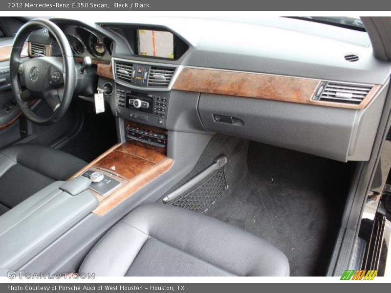 Black / Black 2012 Mercedes-Benz E 350 Sedan