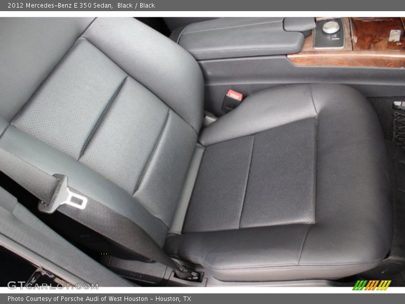 Black / Black 2012 Mercedes-Benz E 350 Sedan
