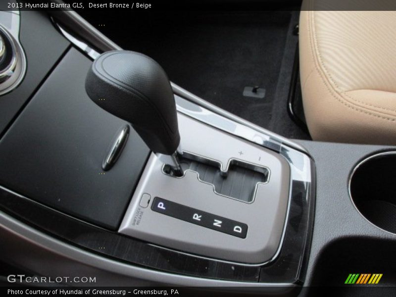 Desert Bronze / Beige 2013 Hyundai Elantra GLS