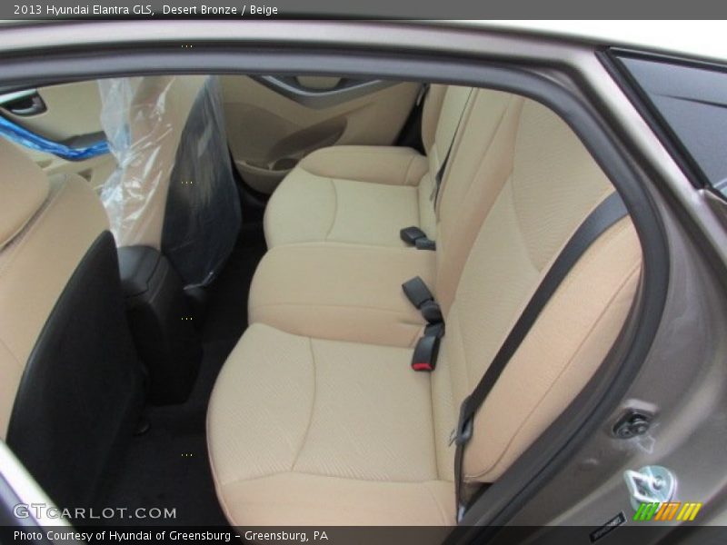 Desert Bronze / Beige 2013 Hyundai Elantra GLS