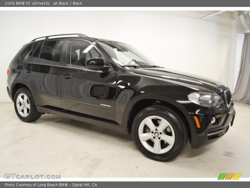 Jet Black / Black 2009 BMW X5 xDrive30i