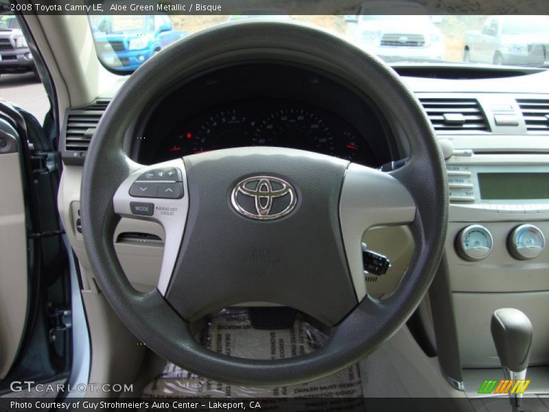 Aloe Green Metallic / Bisque 2008 Toyota Camry LE