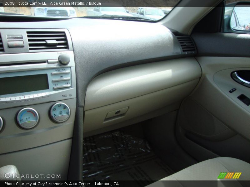Aloe Green Metallic / Bisque 2008 Toyota Camry LE