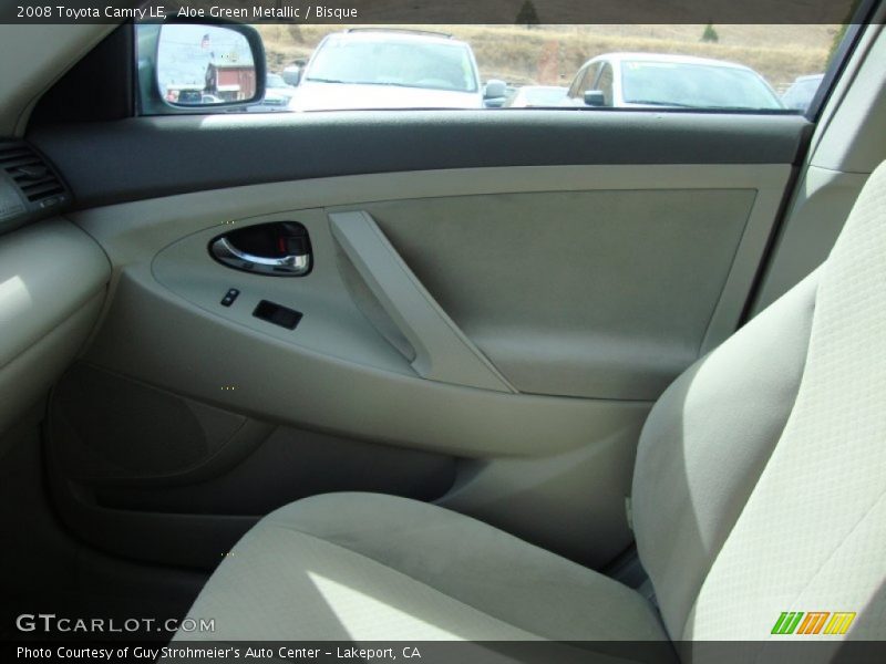 Aloe Green Metallic / Bisque 2008 Toyota Camry LE