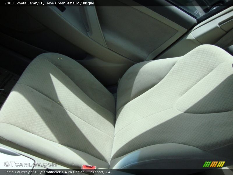 Aloe Green Metallic / Bisque 2008 Toyota Camry LE