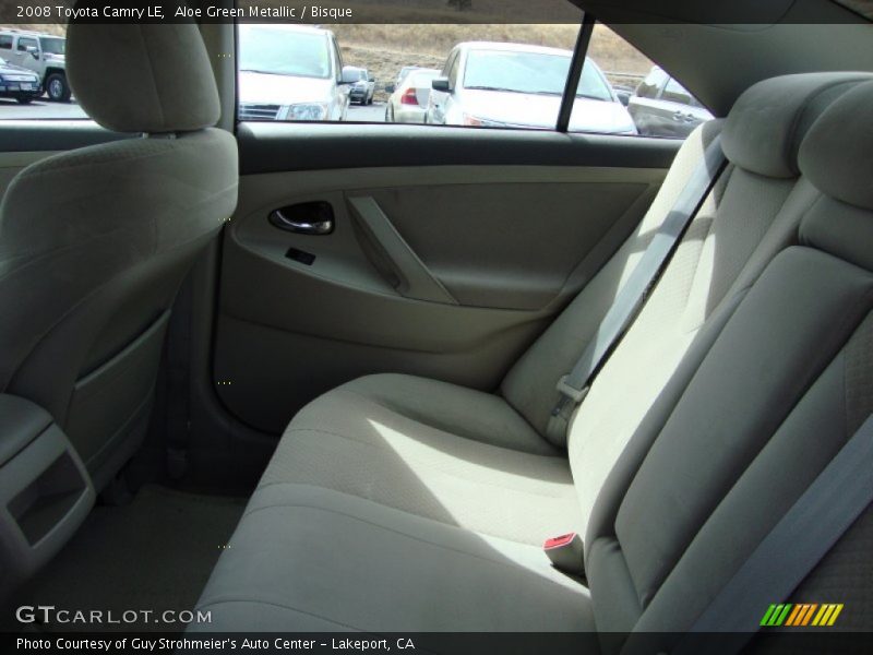 Aloe Green Metallic / Bisque 2008 Toyota Camry LE