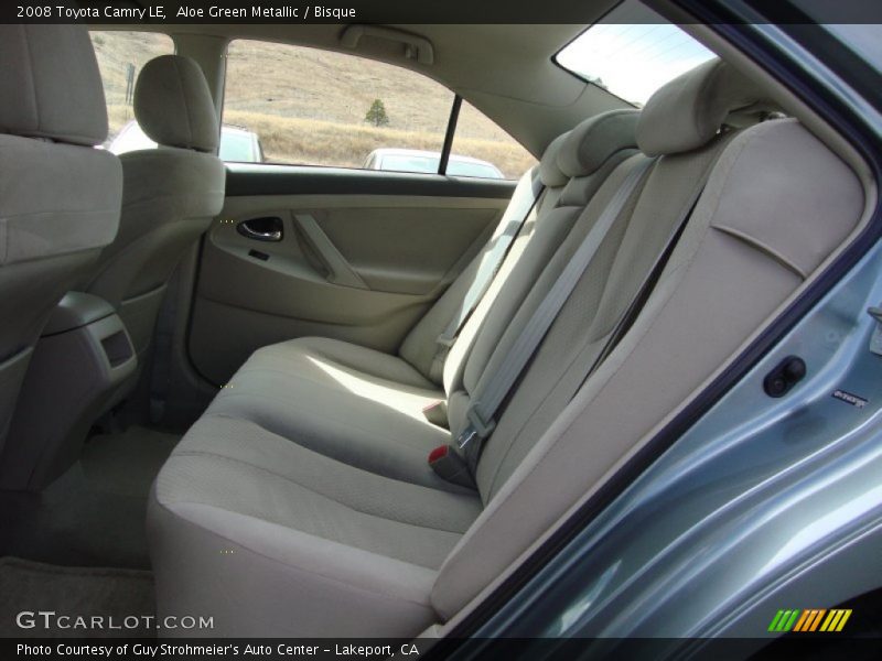 Aloe Green Metallic / Bisque 2008 Toyota Camry LE