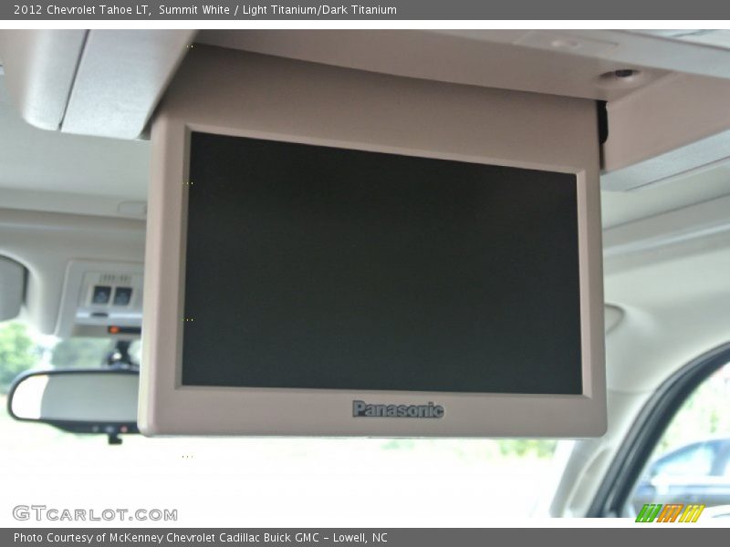 Summit White / Light Titanium/Dark Titanium 2012 Chevrolet Tahoe LT