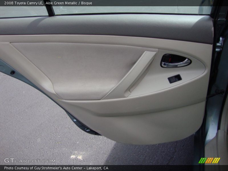 Aloe Green Metallic / Bisque 2008 Toyota Camry LE