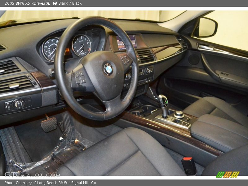 Jet Black / Black 2009 BMW X5 xDrive30i