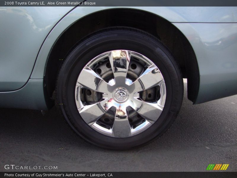 Aloe Green Metallic / Bisque 2008 Toyota Camry LE