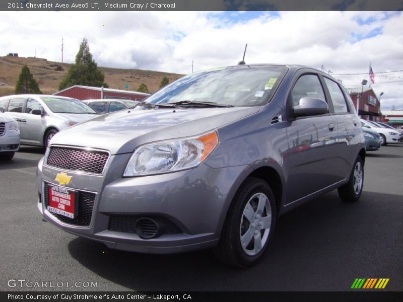 Medium Gray / Charcoal 2011 Chevrolet Aveo Aveo5 LT