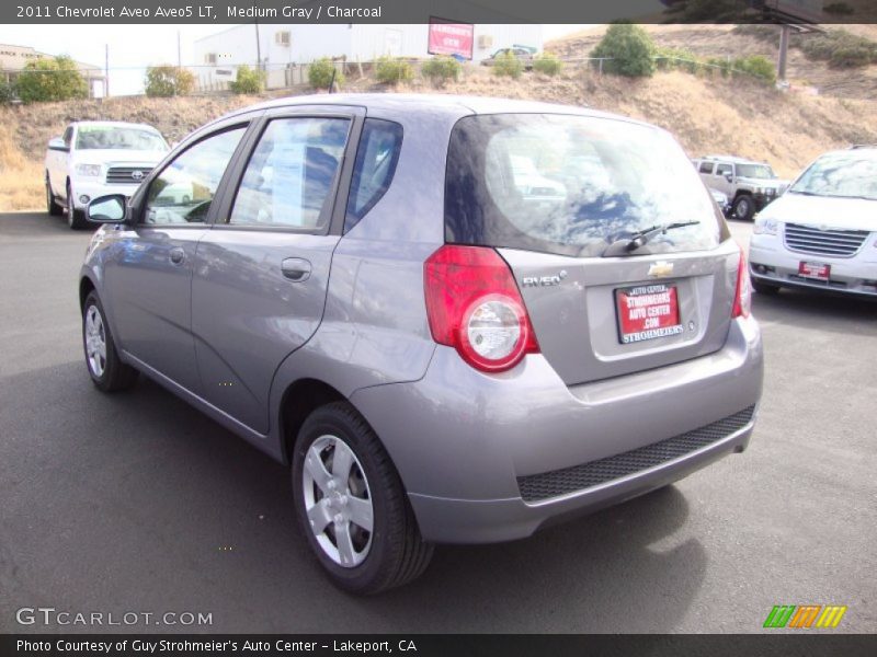 Medium Gray / Charcoal 2011 Chevrolet Aveo Aveo5 LT