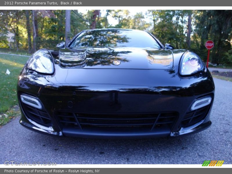 Black / Black 2012 Porsche Panamera Turbo