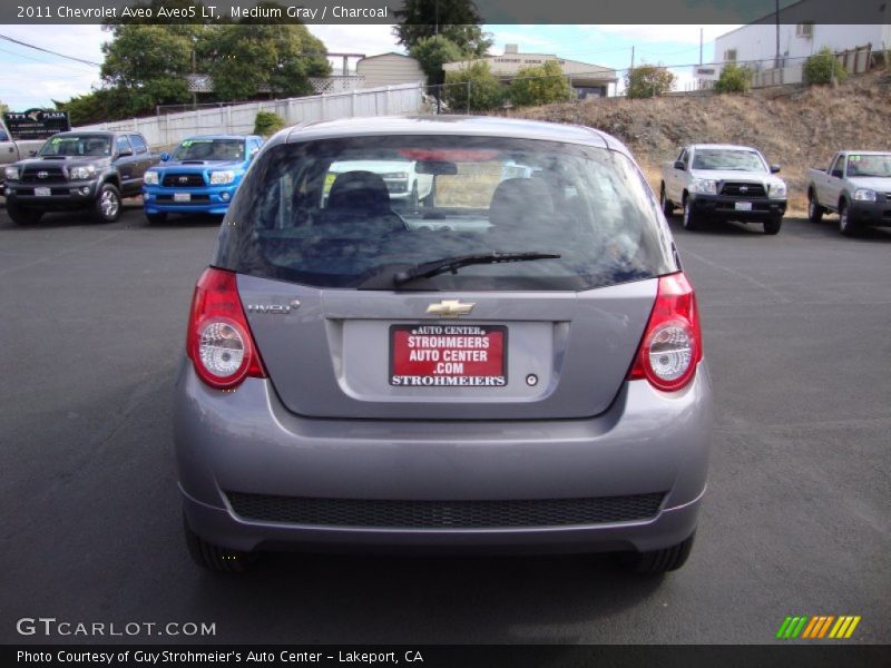 Medium Gray / Charcoal 2011 Chevrolet Aveo Aveo5 LT