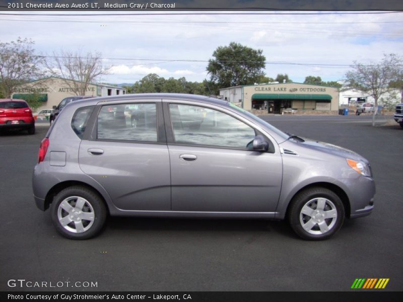 Medium Gray / Charcoal 2011 Chevrolet Aveo Aveo5 LT