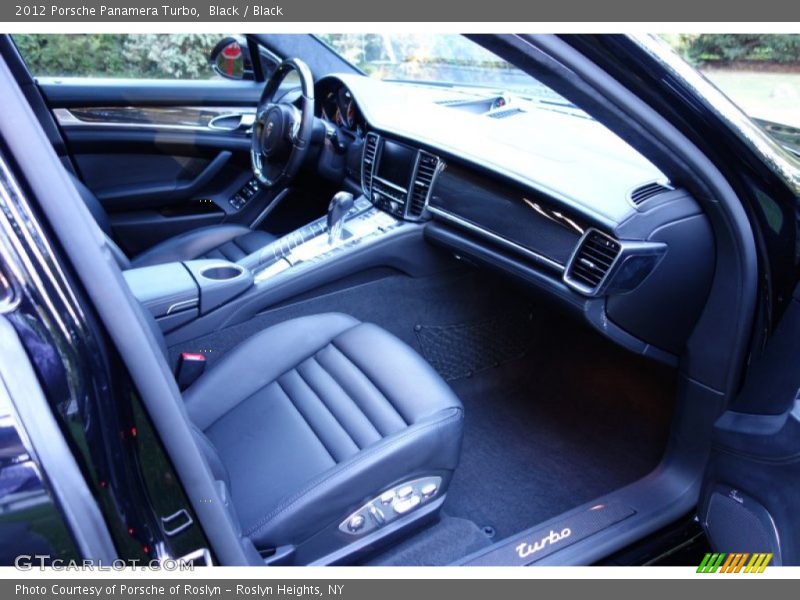 Black / Black 2012 Porsche Panamera Turbo