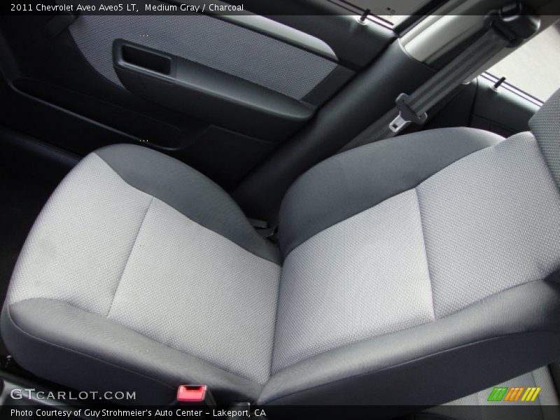 Medium Gray / Charcoal 2011 Chevrolet Aveo Aveo5 LT