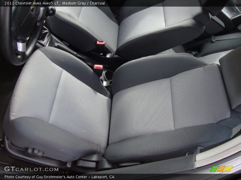 Medium Gray / Charcoal 2011 Chevrolet Aveo Aveo5 LT