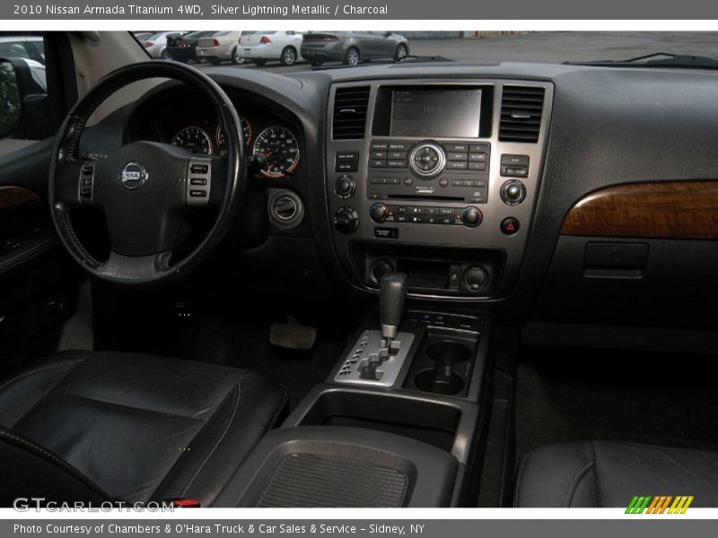 Silver Lightning Metallic / Charcoal 2010 Nissan Armada Titanium 4WD