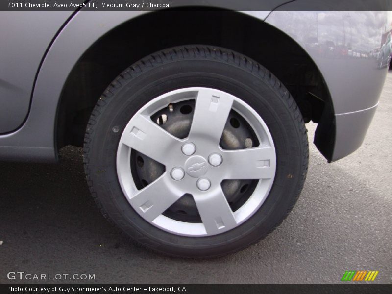 Medium Gray / Charcoal 2011 Chevrolet Aveo Aveo5 LT