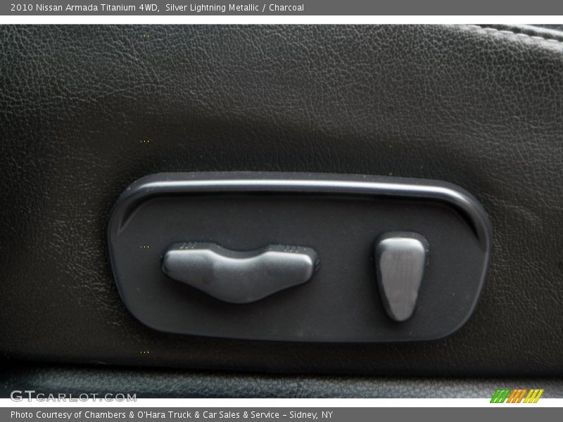 Silver Lightning Metallic / Charcoal 2010 Nissan Armada Titanium 4WD