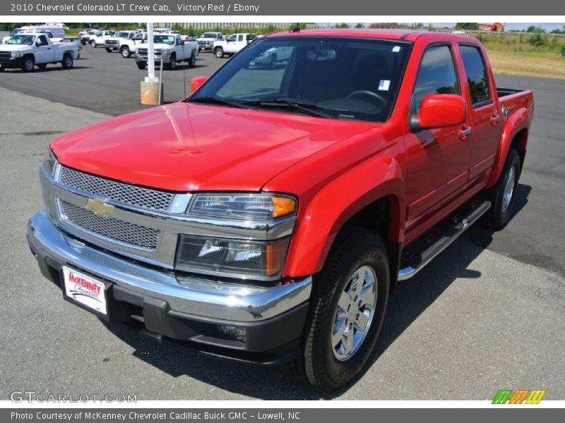 Victory Red / Ebony 2010 Chevrolet Colorado LT Crew Cab