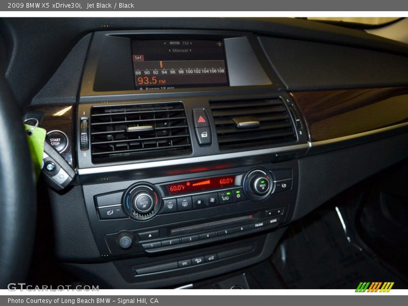 Jet Black / Black 2009 BMW X5 xDrive30i