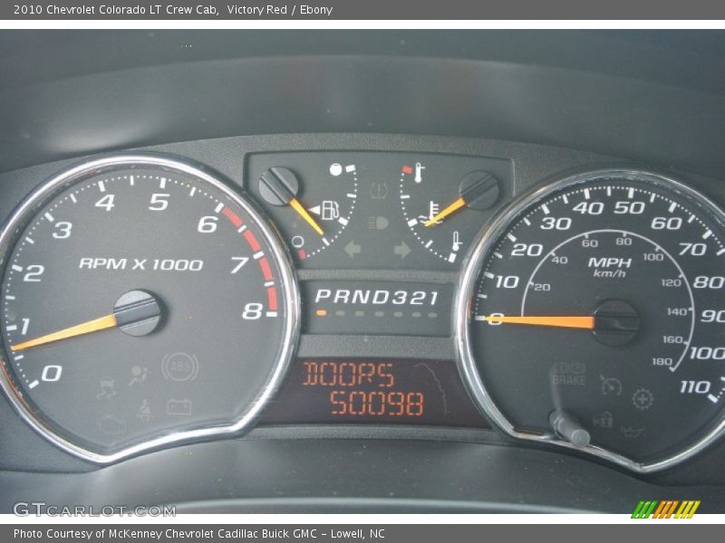 Victory Red / Ebony 2010 Chevrolet Colorado LT Crew Cab