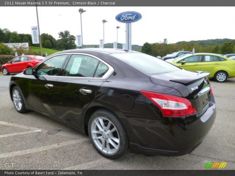 Crimson Black / Charcoal 2011 Nissan Maxima 3.5 SV Premium