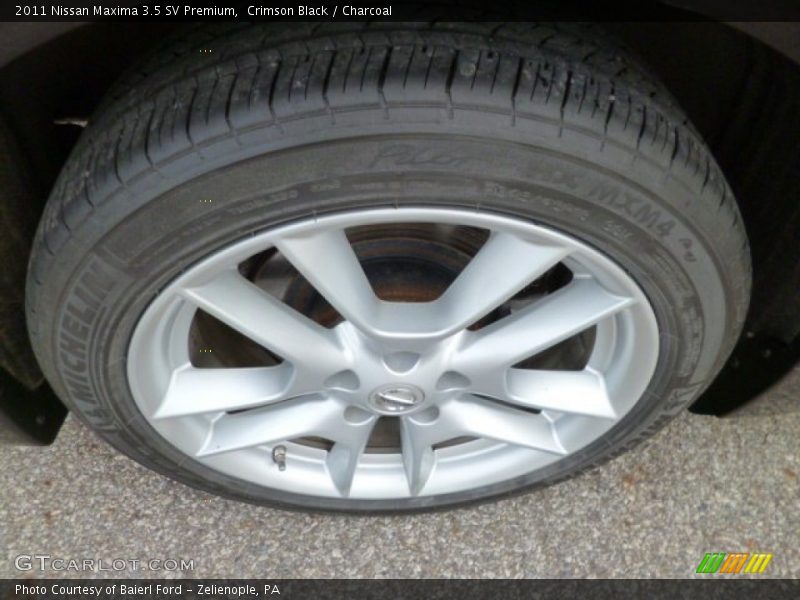 Crimson Black / Charcoal 2011 Nissan Maxima 3.5 SV Premium