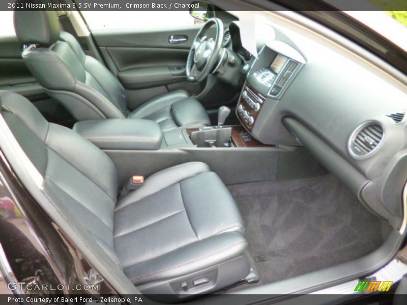 Crimson Black / Charcoal 2011 Nissan Maxima 3.5 SV Premium