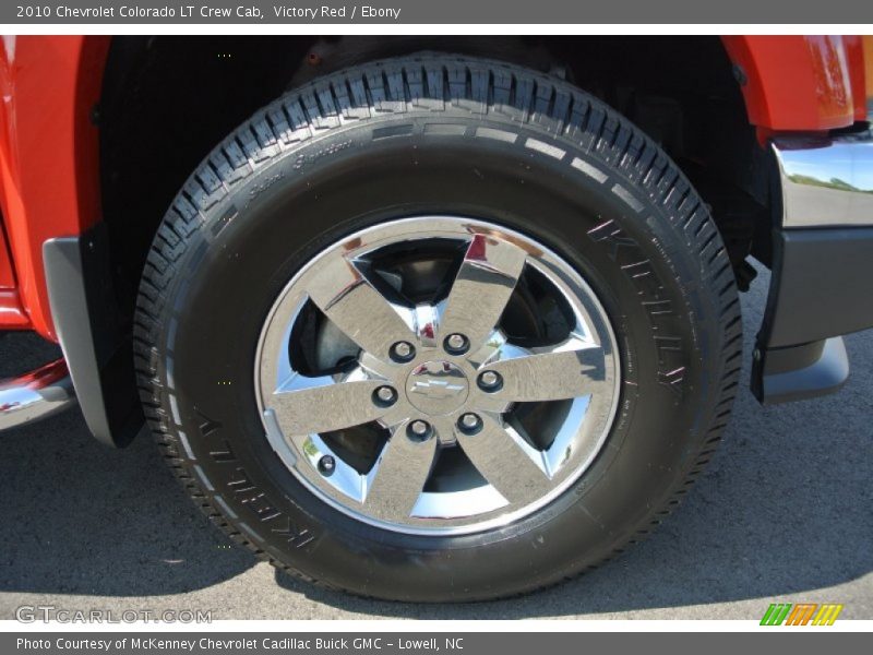 Victory Red / Ebony 2010 Chevrolet Colorado LT Crew Cab