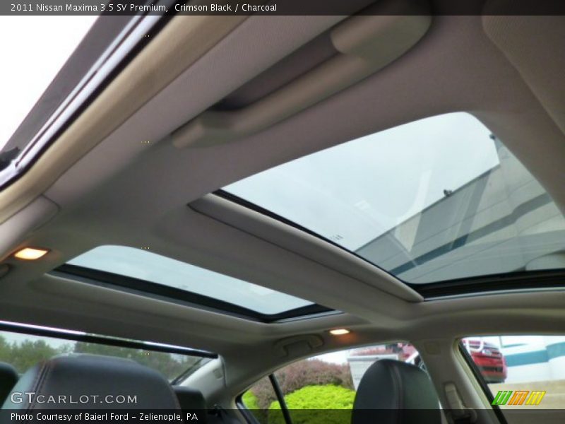 Crimson Black / Charcoal 2011 Nissan Maxima 3.5 SV Premium