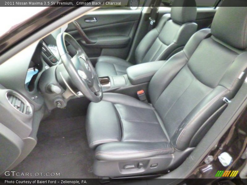 Crimson Black / Charcoal 2011 Nissan Maxima 3.5 SV Premium