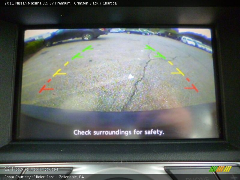 Crimson Black / Charcoal 2011 Nissan Maxima 3.5 SV Premium